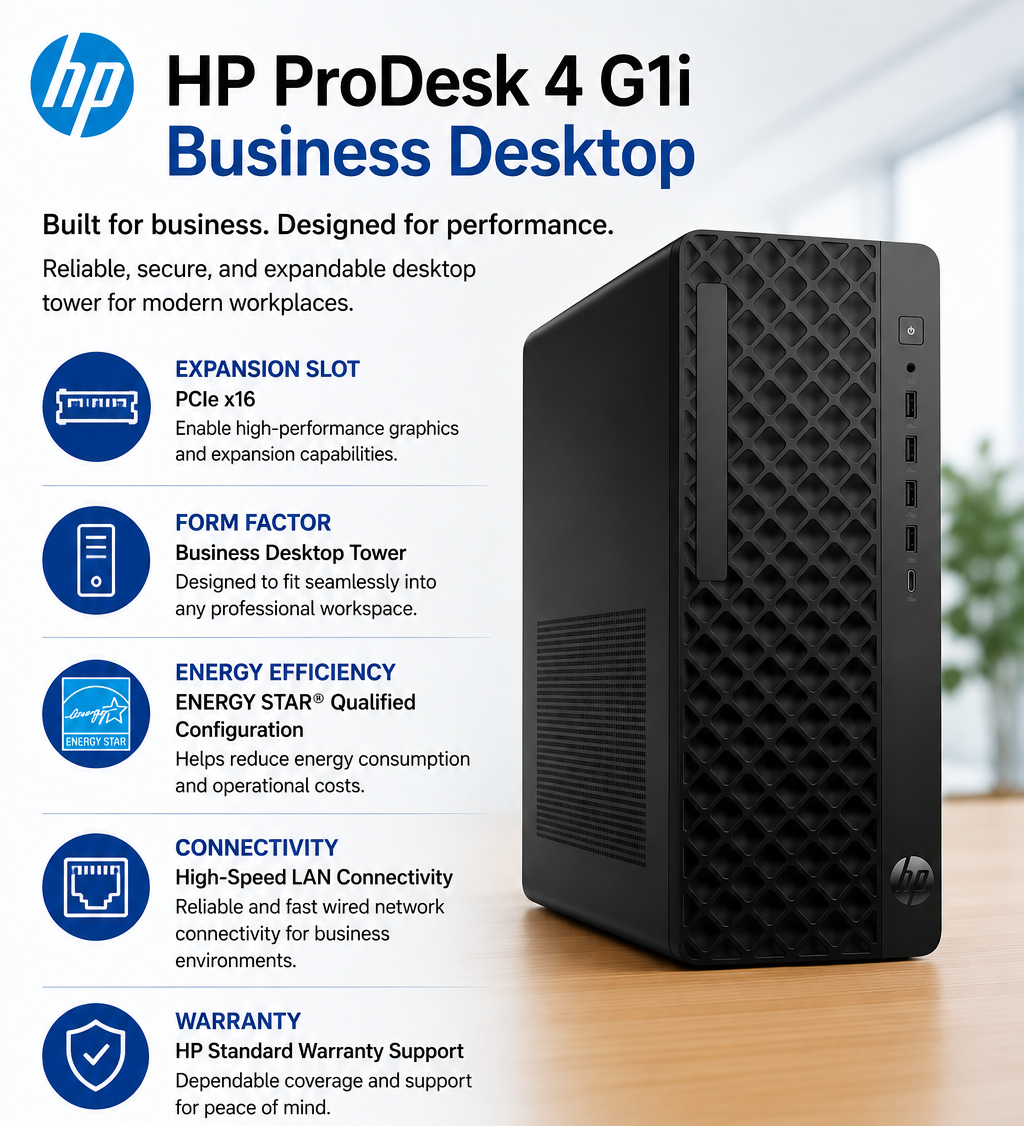 HP ProDesk 4 G1i Business Desktop – D46U1AT
