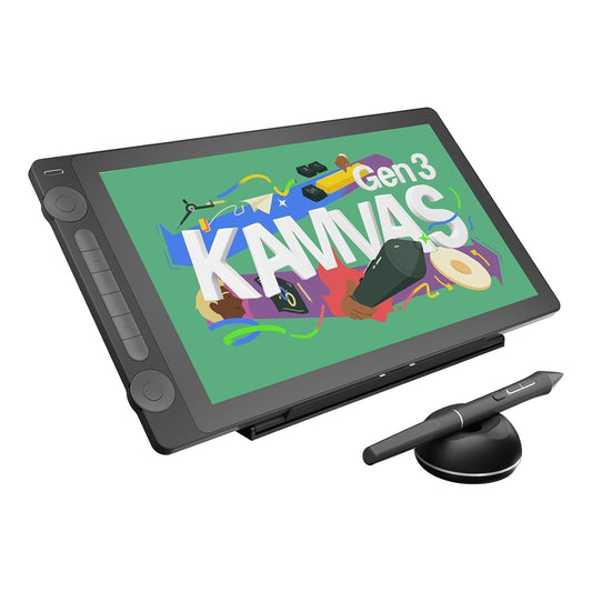 Kamvas 16 (Gen 3) – 15.8" 2.5K QHD Drawing Tablet with Screen | Ultra-Precise PenTech 4.0