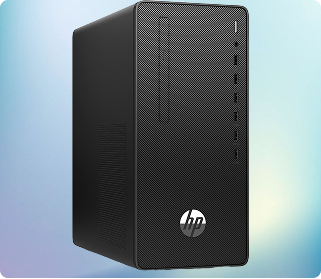 HP 285 Pro G8 Microtower PC Bundle (9W202PA)