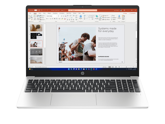 HP 255 G10 Laptop (15.6", AMD Athlon Silver 7120U, 8GB RAM, 256GB SSD, Windows 11)