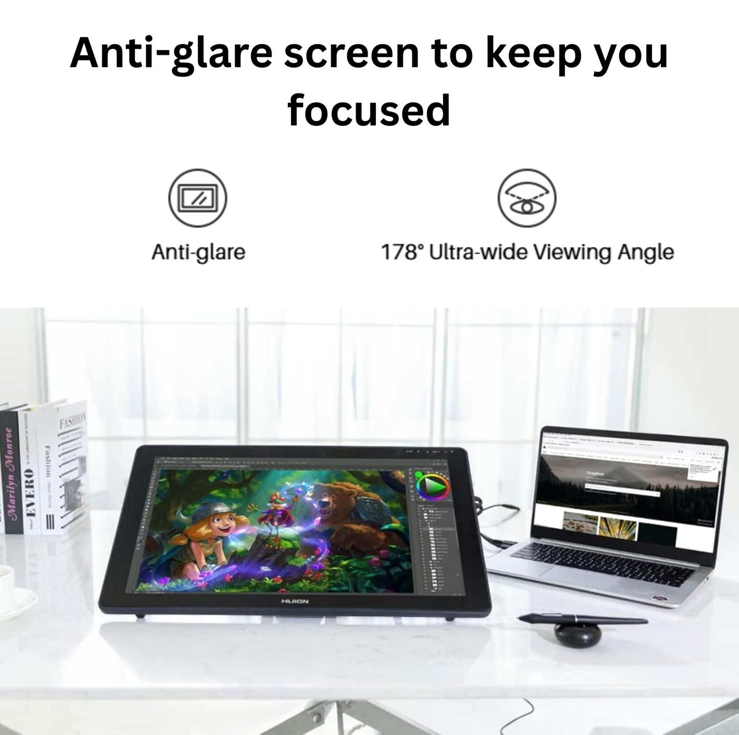 Huion Kamvas RDS-220 Pen Display (21.5")