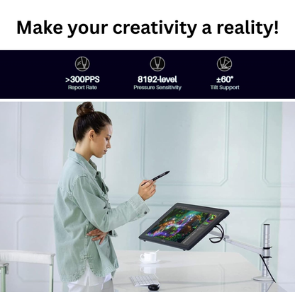 Huion Kamvas RDS-220 Pen Display (21.5")