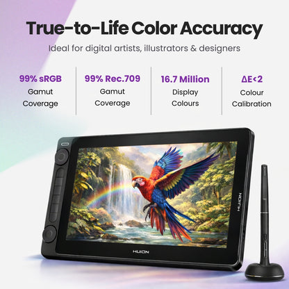 Huion Kamvas 13 (Gen 3) – 13.3” FHD Graphic Pen Display