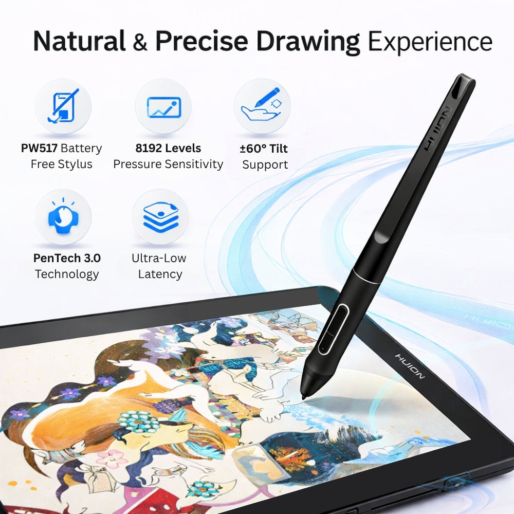 Huion Kamvas 16 (2021) Pen Display Tablet