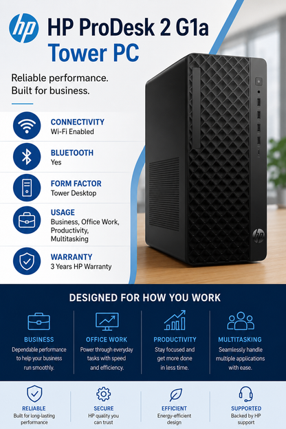 HP ProDesk 2 G1a Tower PC – D1VT8AT