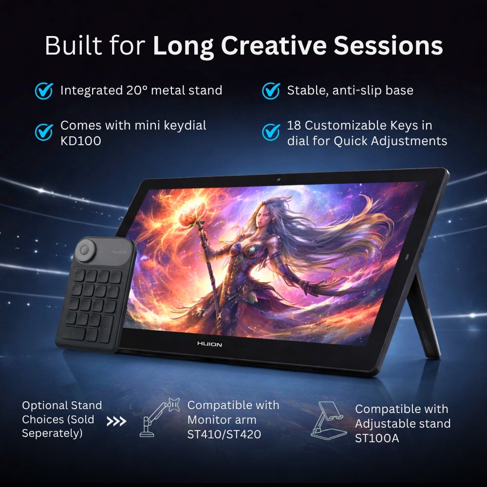 Huion Kamvas Pro 24 4K UHD Pen Display
