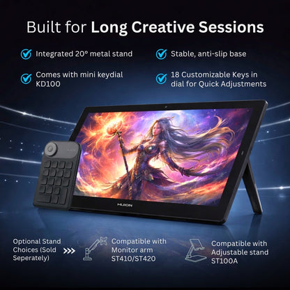 Huion Kamvas Pro 24 4K UHD Pen Display