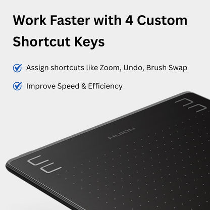 Huion HS64 Graphics Drawing Tablet