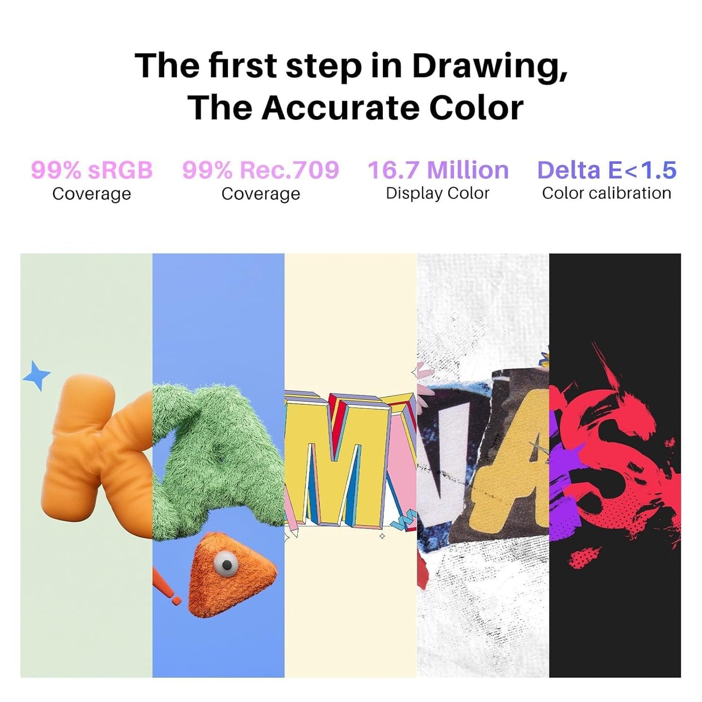 Huion Kamvas 16 (Gen 3) – 15.8" QHD Pen Display Tablet