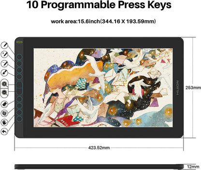 Huion Kamvas 16 (2021) Pen Display Tablet