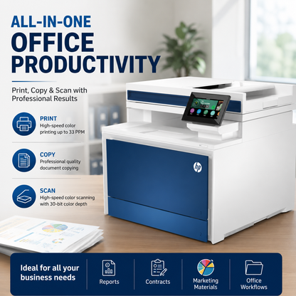 HP कलर लेजरजेट प्रो MFP 4303dw प्रिंटर (5HH65A)