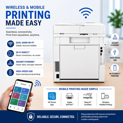 HP कलर लेजरजेट प्रो MFP 4303dw प्रिंटर (5HH65A)