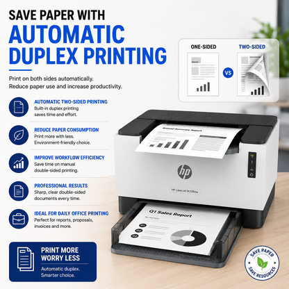 HP LaserJet M208dw Wireless Printer – 6GW64A