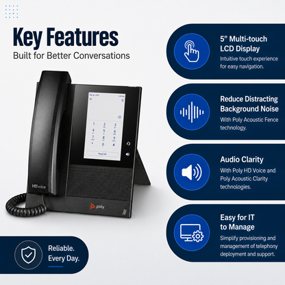 Poly CCX 400 Business Media Phone
