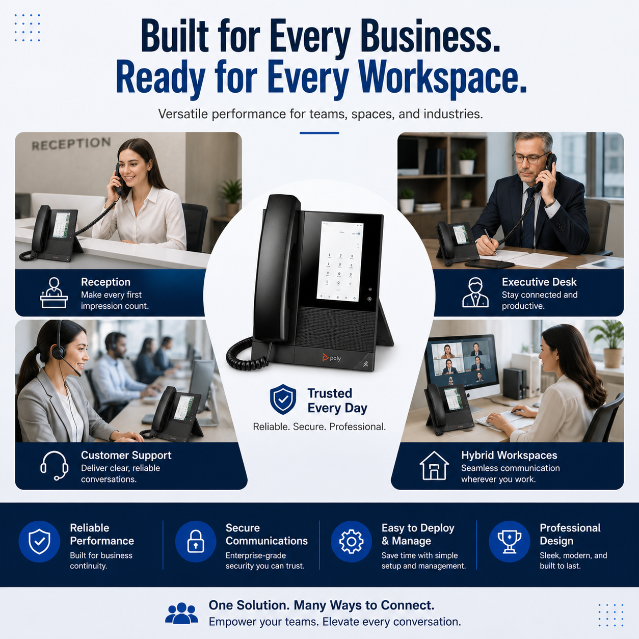 Poly CCX 400 Business Media Phone
