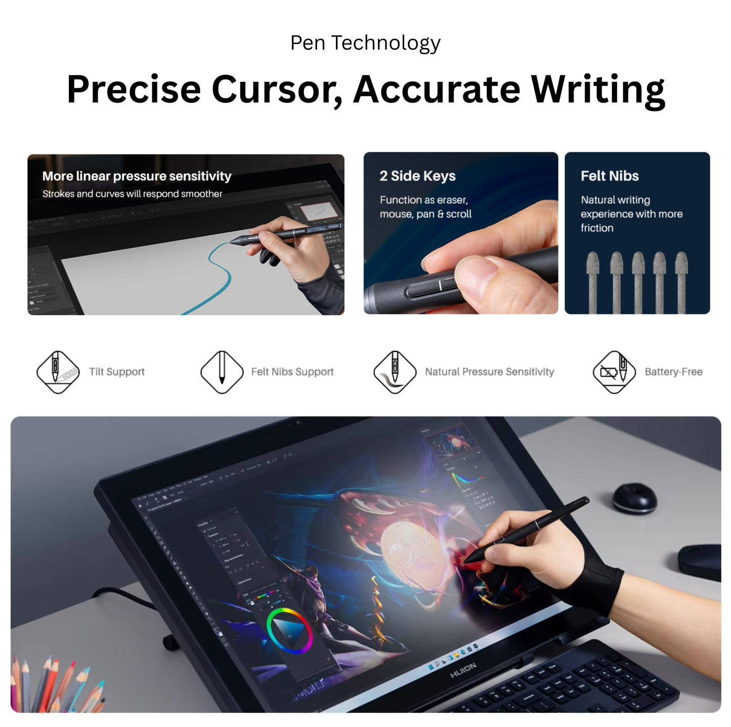 Huion Kamvas Studio 24 Pen Display