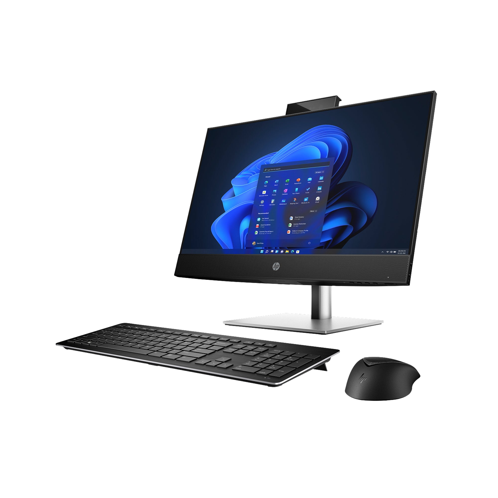 HP desktop PC with wireless kwyboard and mouse