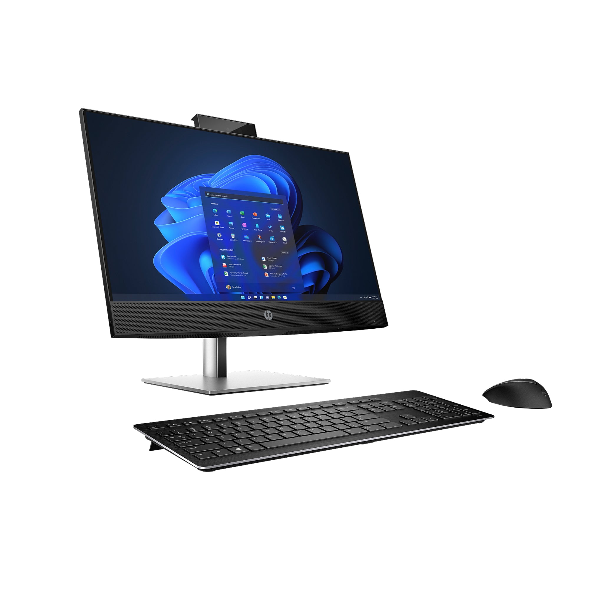 HP desktop PC with wireless kwyboard and mouse