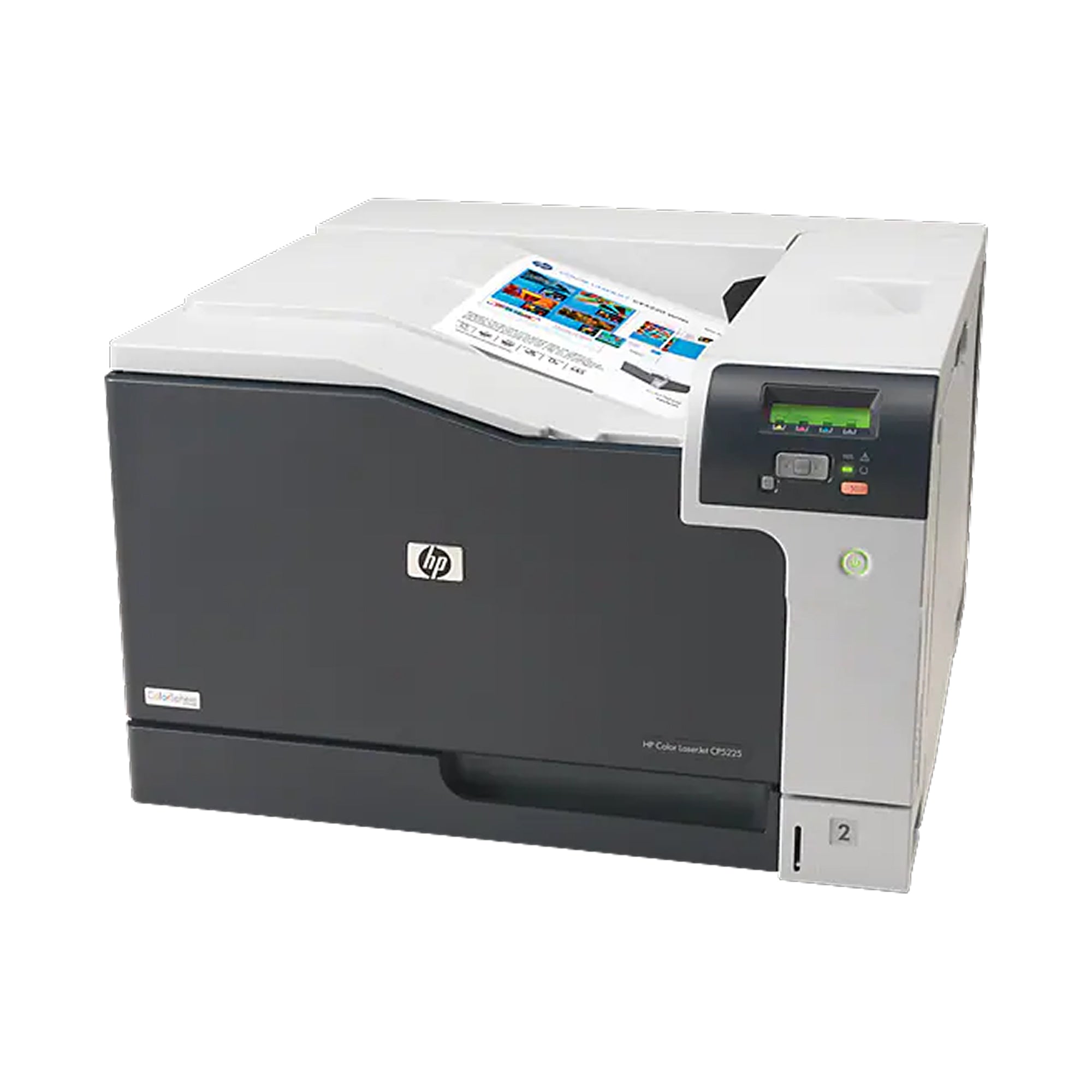 HP Color LaserJet Pro CP5225n Printer (CE711A) – high-quality wide-format color laser printer for professional documents, fast printing speeds, network connectivity, and vibrant color output