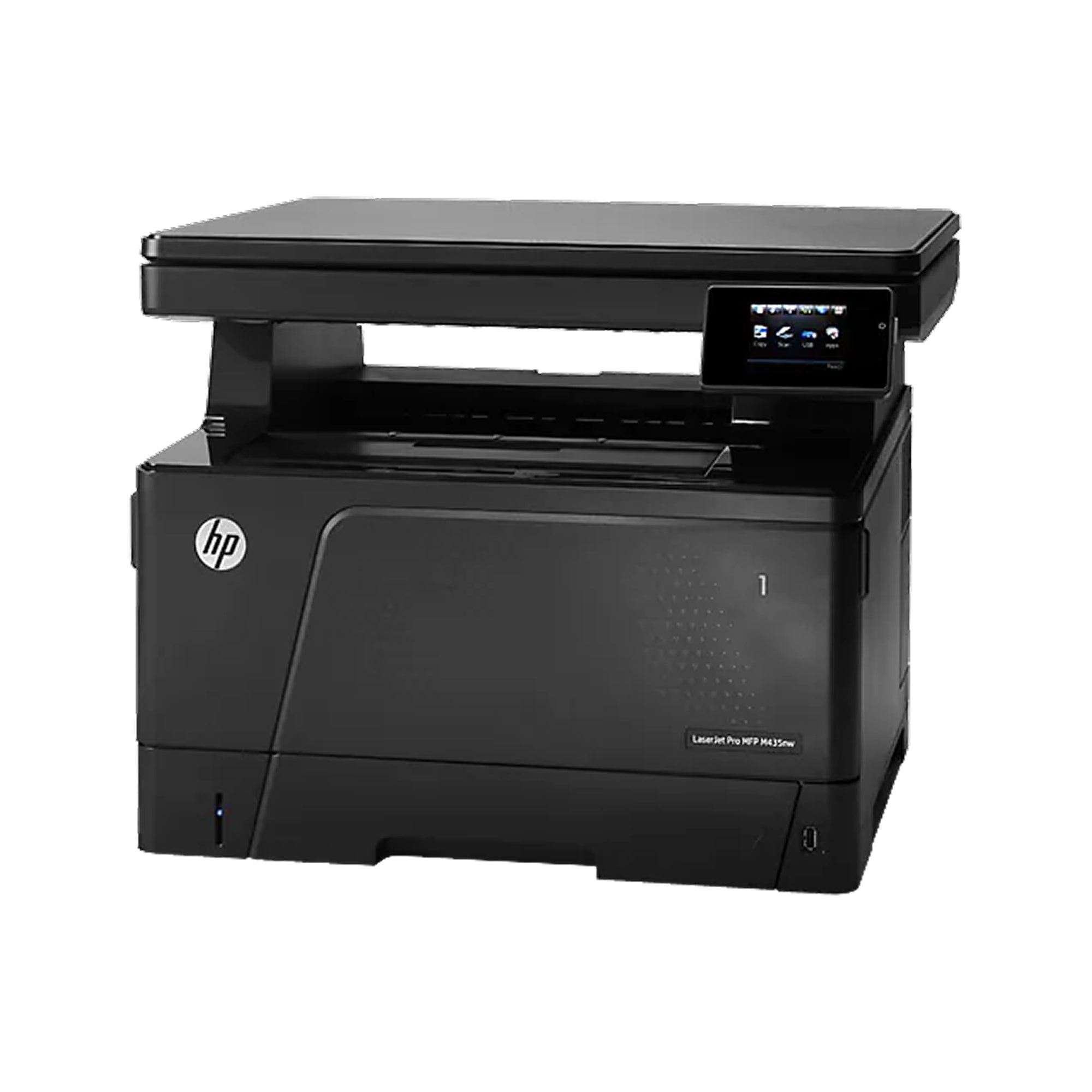 HP LaserJet Pro M435nw Multifunction Printer (A3E42A) – fast monochrome laser printer with print, scan, and copy features, ideal for small office productivity.