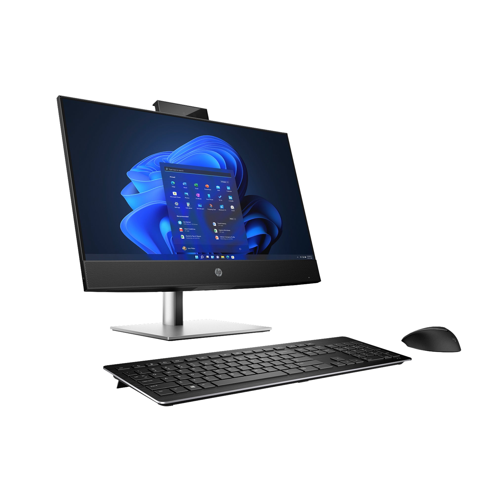 All-in-one computer with monitor, keyboard, and mouse 