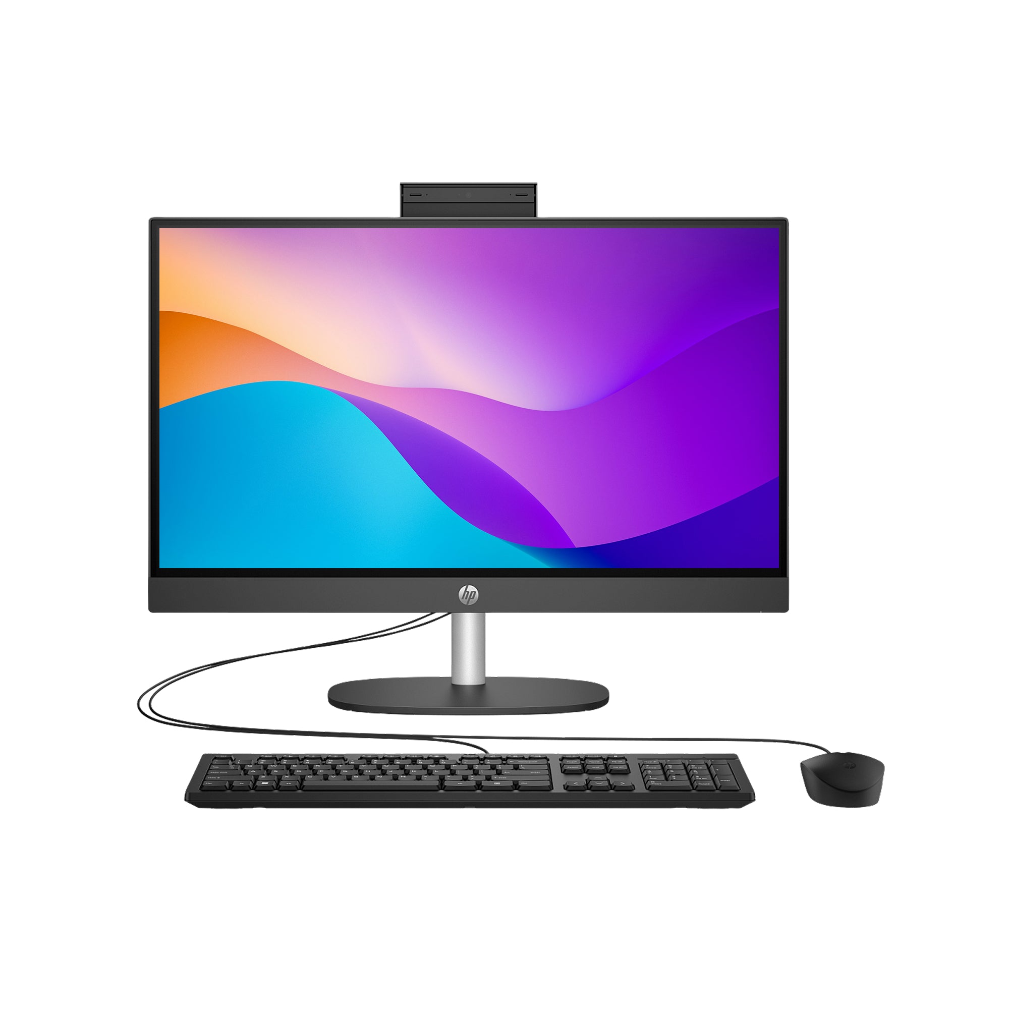All-in-One Desktop PC with 23.8-inch FHD display, Intel processor, sleek design, ideal for business and home office use