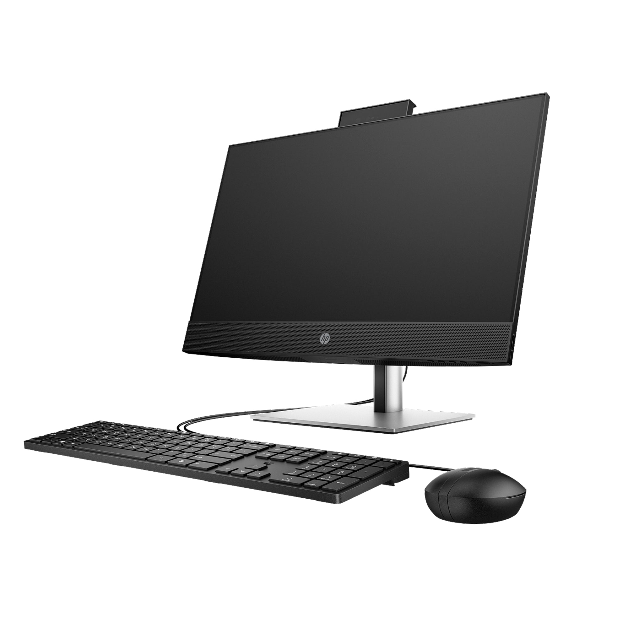 HP All-in-one PC with wired keyboard and mouse