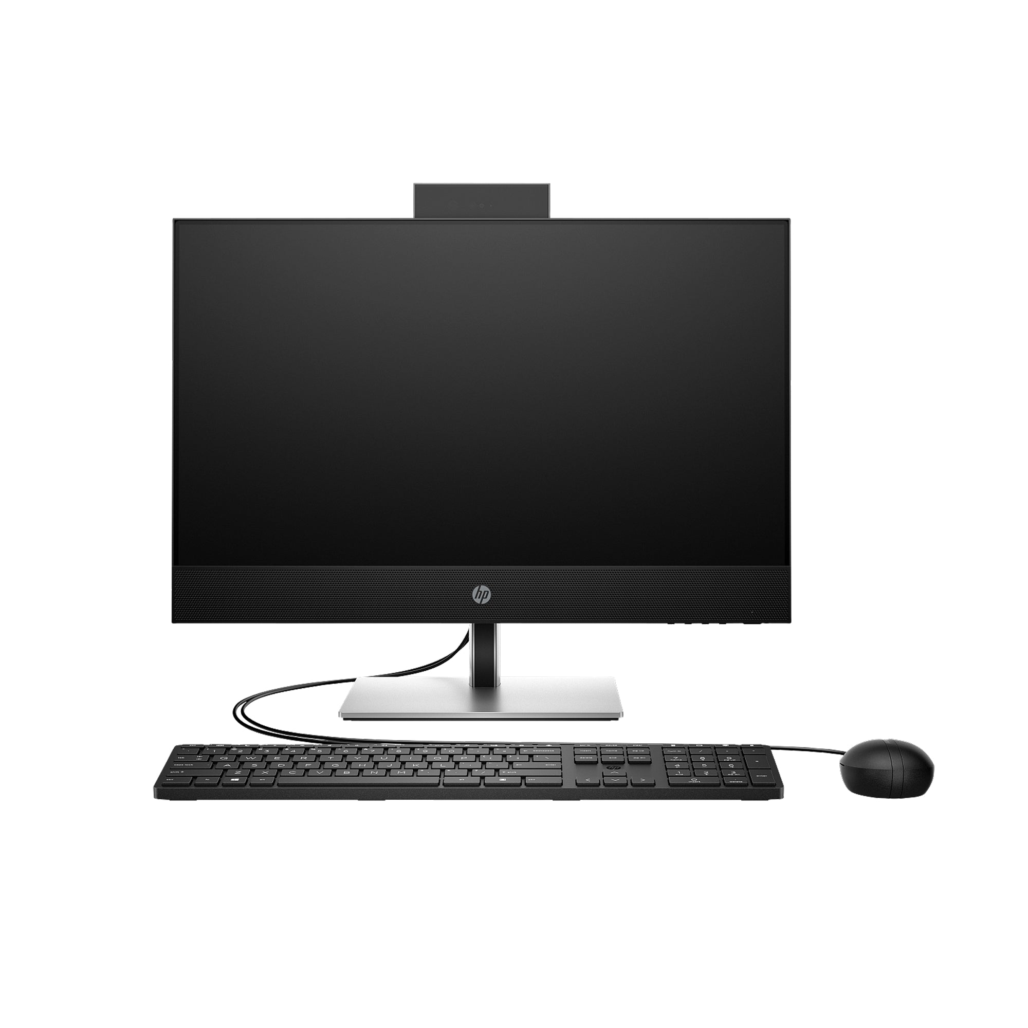 HP All-in-one PC with wired keyboard and mouse