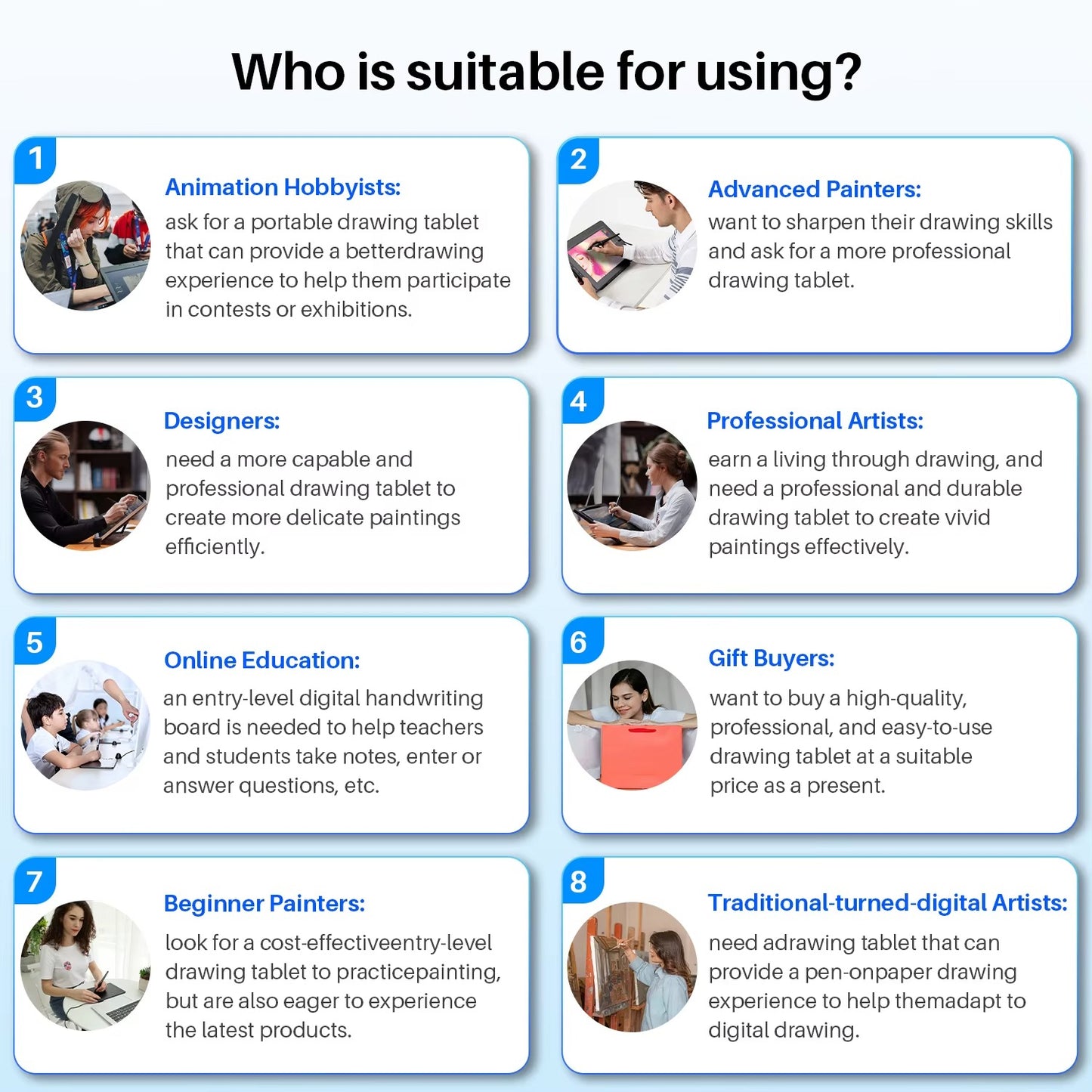 Huion Inspiroy Frego Small Wireless Tablet