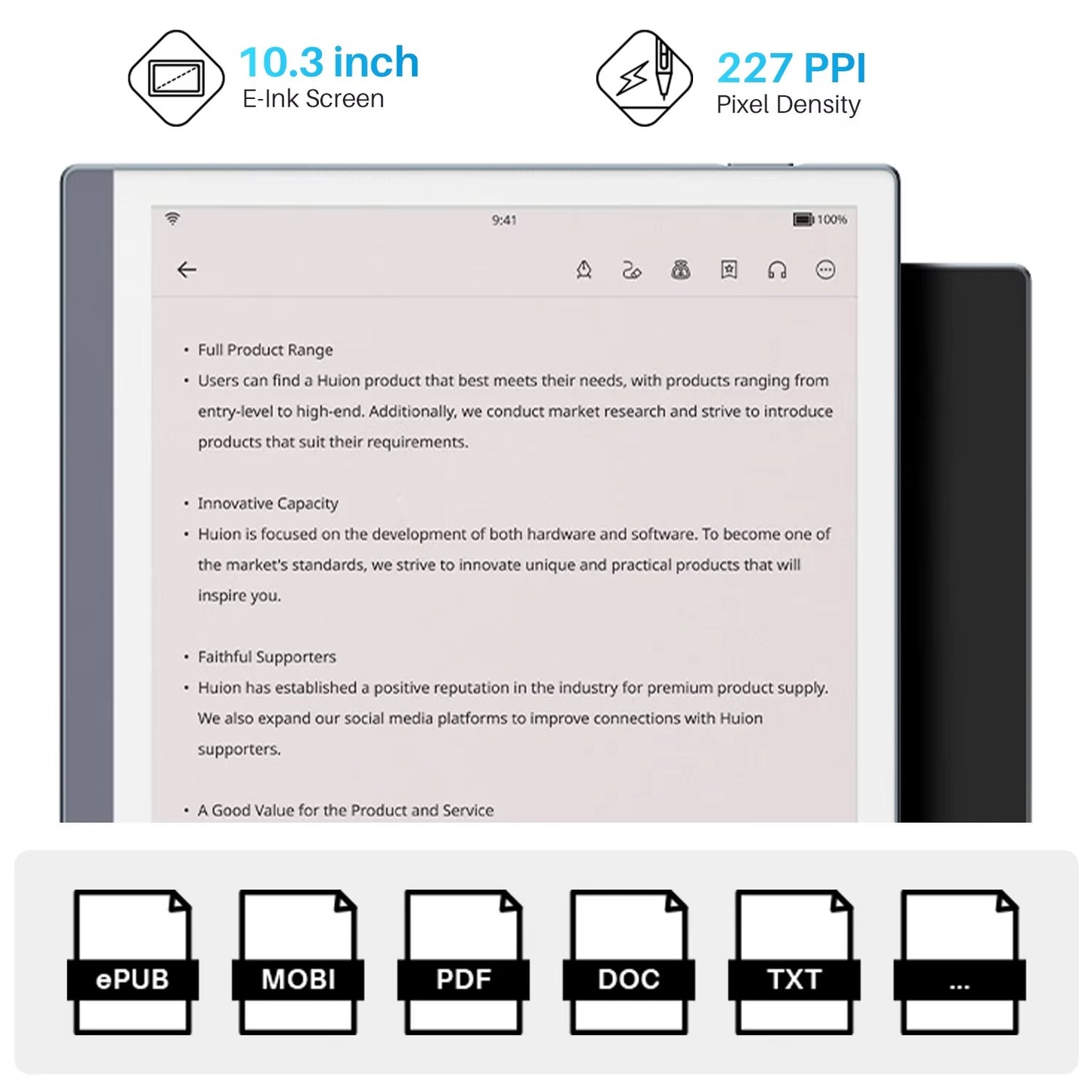 Huion Kamvas Ink Android Tablet (EB1010)