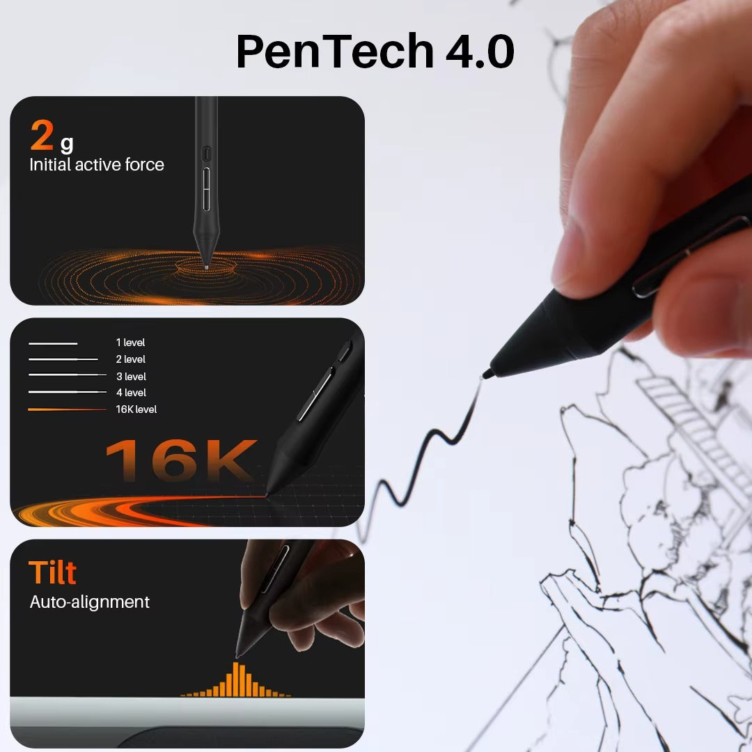 Huion Kamvas Pro 27 4K Pen Display Tablet