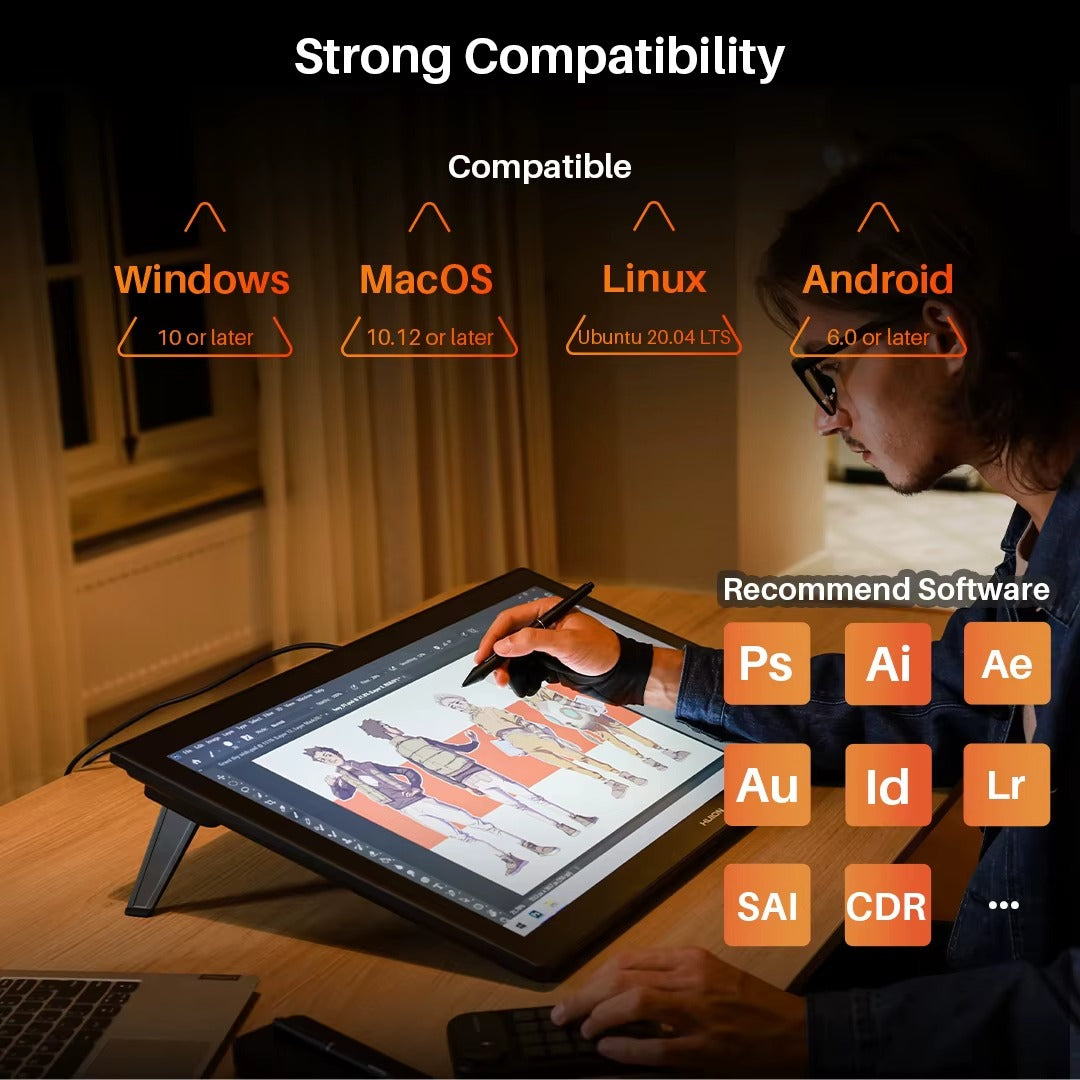 Huion Kamvas Pro 27 4K Pen Display Tablet