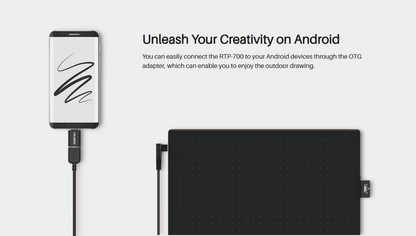 Huion Inspiroy RTP-700 Graphic Tablet