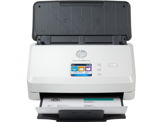 HP Scan Jet Pro N4000 snw1 Sheet-feed Scanner (6FW08A)