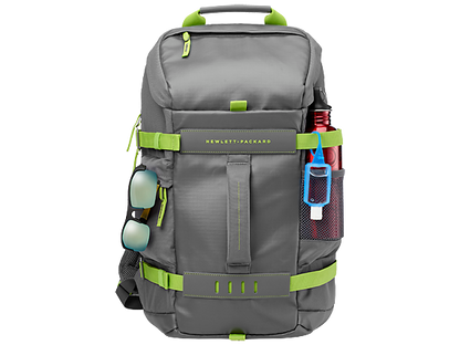 HP 39.62 cm(15.6) in Green/Gray Odyssey Backpack (L8J89AA)